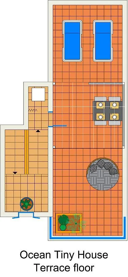 Ocean Tiny House En Casa Azul Apartment Punta Mujeres